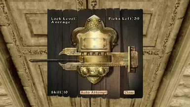 盲开锁(带图形辅助)与Modman的锁难度