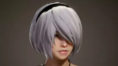 YoRHa 2号B型发型(冰原后)