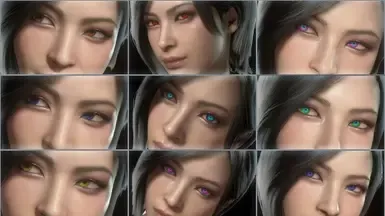 艾达·王彩色眼睛包