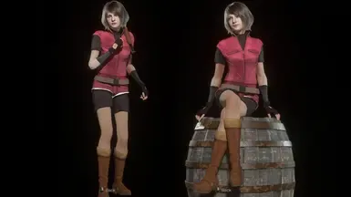 98 RE2 克莱尔服装 - 艾什莉·格雷厄姆