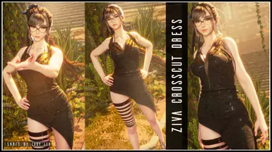 EVE Ziva CrossCut 连衣裙