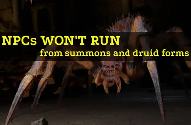 NPC不会逃离召唤物和德鲁伊形态
