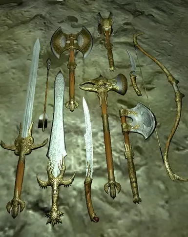 金色精灵武器