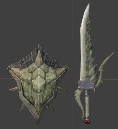 雌火龙片手剑重制版