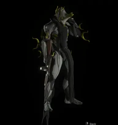 Warframe Excalibur Umbra 替换里昂的条纹西装
