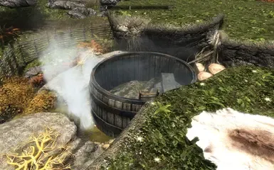 青翠草地温泉露营地模组资源