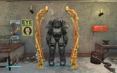 小型动力装甲工作台