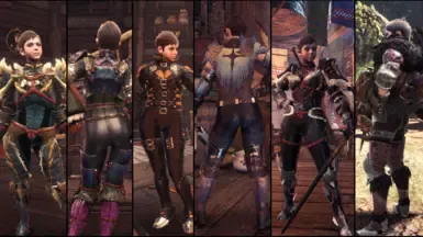 MHW 护腿裤与紧身衣大修