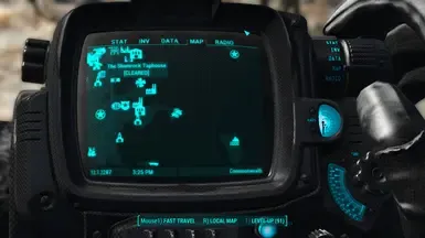 碳纤维与青色Pip-Boy