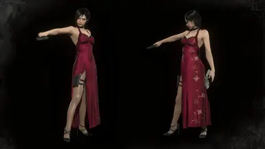 RE4 2005 勃艮第经典重色附加包 - 艾达·王红色礼服重塑版(作者:KonradM96)