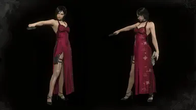 RE4 2005 勃艮第经典重色附加包 - 艾达·王红色礼服重塑版(作者:KonradM96)