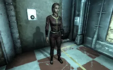 女性红色101避难所制服