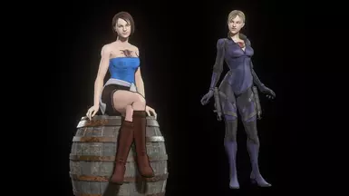 UMVC3 吉尔·瓦伦蒂娜 - 艾什莉·格拉汉姆