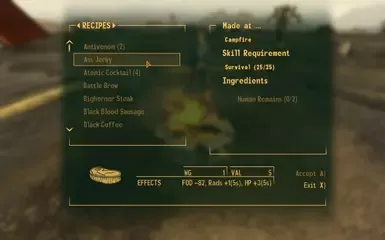1
AshfallDude's Craftable Ass Jerky Modders Resource