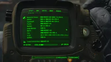 1
Stat chems work longer
属性药物效果持续时间更长
