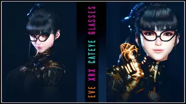 EVE XRX 猫眼眼镜(半框眼镜)
