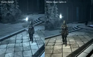 更温暖的魔法灯光