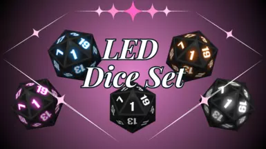 LED骰子套装