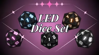 LED骰子套装