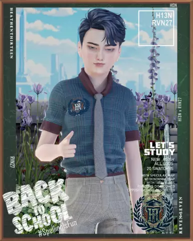 儿童经典短袖衬衫夏季制服