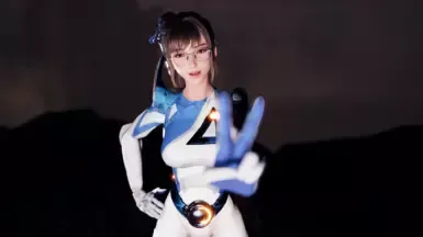 隐形女侠战衣
