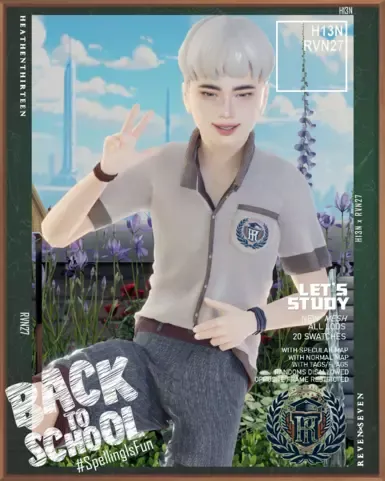 孩子的最后一天学校夏季制服