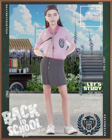 儿童完美铅笔裙夏季校服