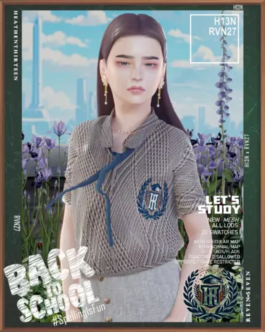 儿童夏季制服衬衫