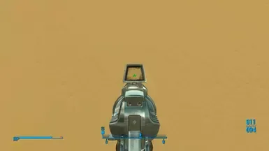 10毫米与激光武器的方舟准星(圆形)。
