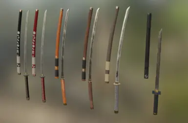 更新版武士刀套装