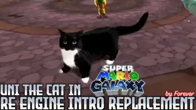 超级马里奥银河RE引擎中的Uni猫咪开场替换