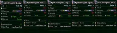 Kjarr充能斧调整