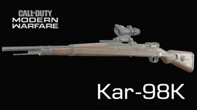 COD MW 98K步枪