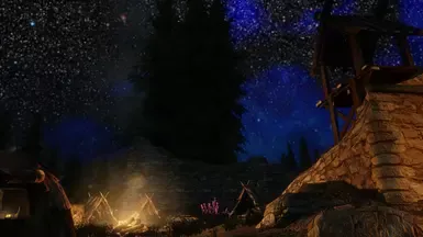 只是夜空