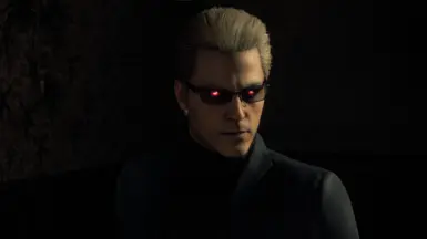 威斯克发红光的眼睛