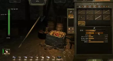 单手投掷斧