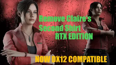 移除克莱尔的第二件衬衫 - RTX版