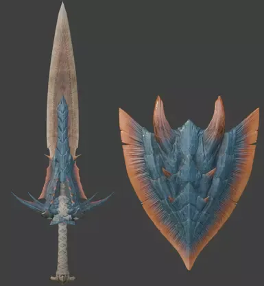 拉基亚库斯片手剑重制版