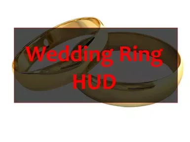 婚礼戒指目标定位HUD