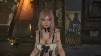 移除了标准长发上的帽子(妮姬dlc 拉比)