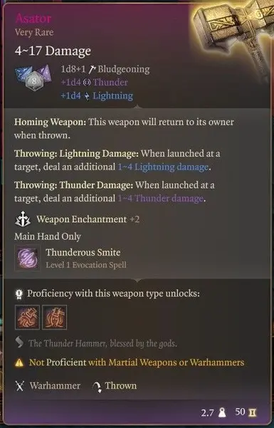投掷武器包