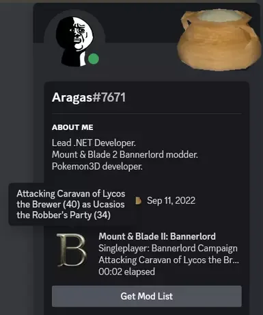 Discord 丰富状态