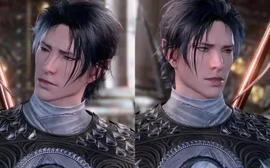 金发精灵男性头部模组01 - 非替换版 -