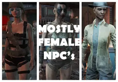 大多数女性NPC
