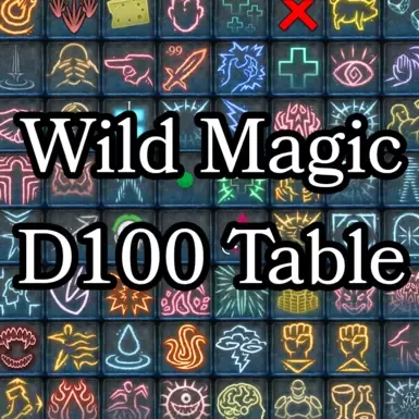 狂野魔法D100表