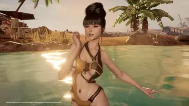 夏娃高发髻发型
