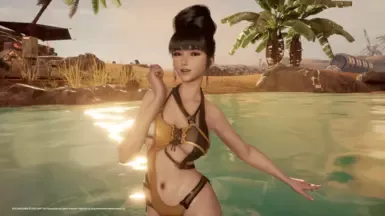 夏娃高发髻发型