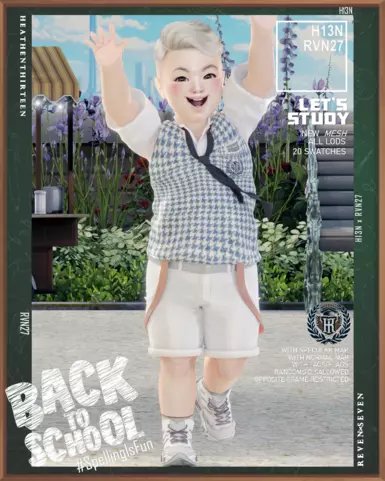 幼儿修身纽扣衬衫背心校服