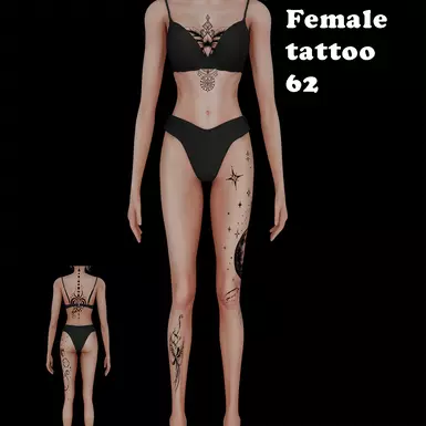 女性纹身 62
