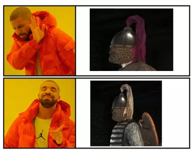 头盔中无队伍颜色（原名：羽饰游牧头盔中不再有队伍颜色）